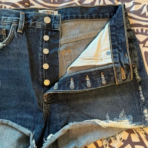 Agolde Denim Shorts - Picture 8 of 11